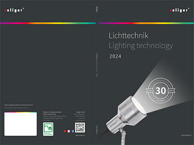 Hauptkatalog der Firma Seliger-Lichttechnik.