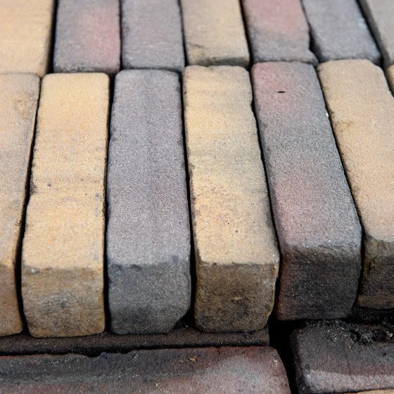 Pflasterklinker holländisch, bronze-bunt