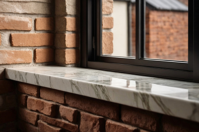 Natursteine in der Ausstellungsfläche der Firma Löseke´s Steingarten aus Recklinghausen Suderwich.