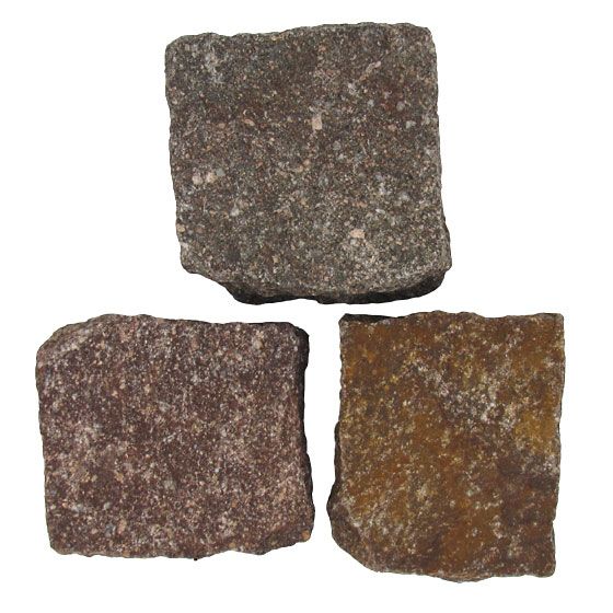 Porphyr-Pflaster rot-braun
