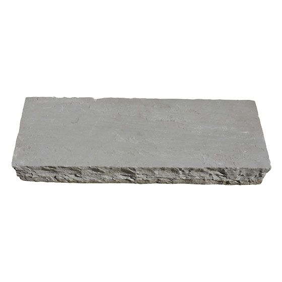 Sandstein-Blockstufe Kandla grey